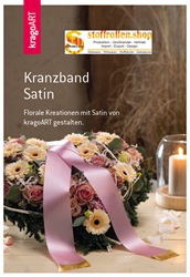 Kranzband Satin Uni