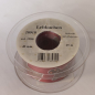 Preview: "Gingerbread" textile ribbon, red, 40 mm, 25 m