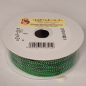 Preview: Perlen-Zugband "micro bead string", smaragd, 2 mm breit