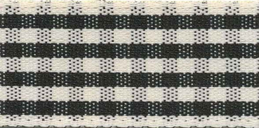 Rustic Gingham schwarz/weiß