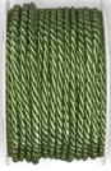 Gedrehte Atlaskordel, 4 mm, light green