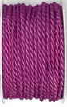 Gedrehte Atlaskordel, 4 mm, pink
