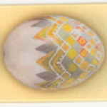 Art Eggs, gelb, 16 mm