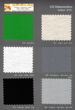 Preview: Deko Molton B1, 300 cm, 160 g/m², weiß, 60 m