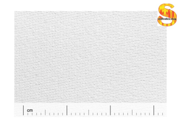 Stretchtex, B1 schwer entflammbar 150 cm breit, 50 m, Reinweiß