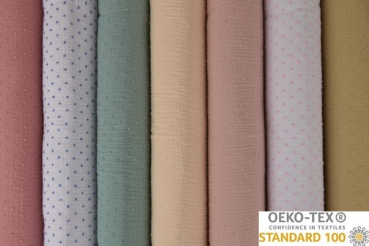 Preview: Dobby BW, waffeldecor, 135 cm, 140g, 10 m