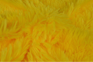 Flokati, flavine/gelb, ca 150 cm breit