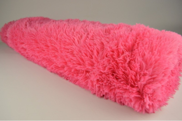 Flokati, cerise, ca 150 cm breit