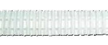 pleat by pleat 26 mm, white, 200 m