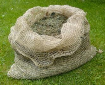100 x Jute LAUB-SÄCKE, 70 x 100 cm