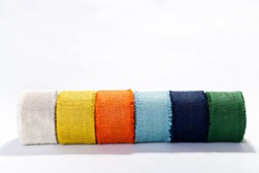 10 x Rupfen Jute, Color, 8 cm, 25 m