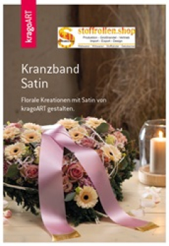 Kranzband-Satin Musterkarte