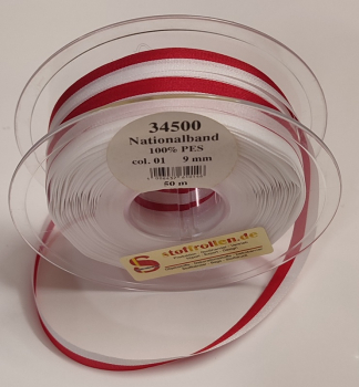 Nationalband - rot-weiss