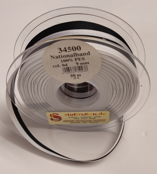 Nationalband - schwarz-weiss