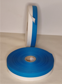 Preview: Ripsband blau-weiss 40 mm x 100 m