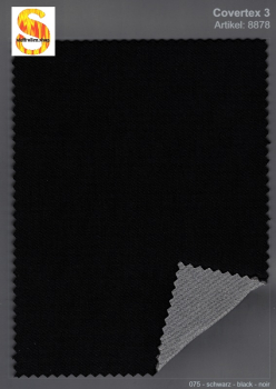 Covertex 3, PES, schwarz, 450 gr, 150 cm, 50 m