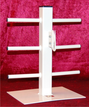 Kräuselbandabroller für 6 Rollen - Stand-Halter