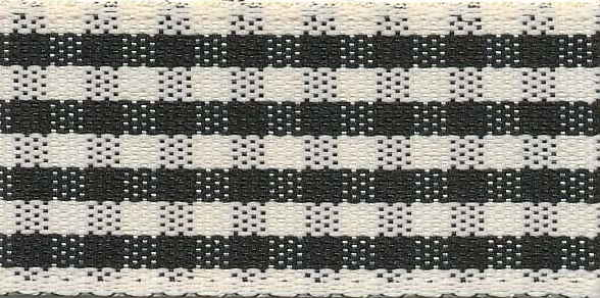 Rustic Gingham schwarz/weiß
