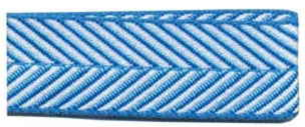 Textilband Fischgrat, 10 mm, 100 m
