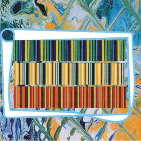 Multicolour Stripes 16 mm, 15 m