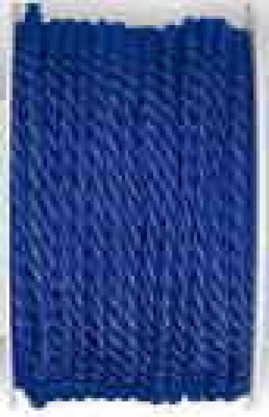 Gedrehte Atlaskordel, 4 mm, blue