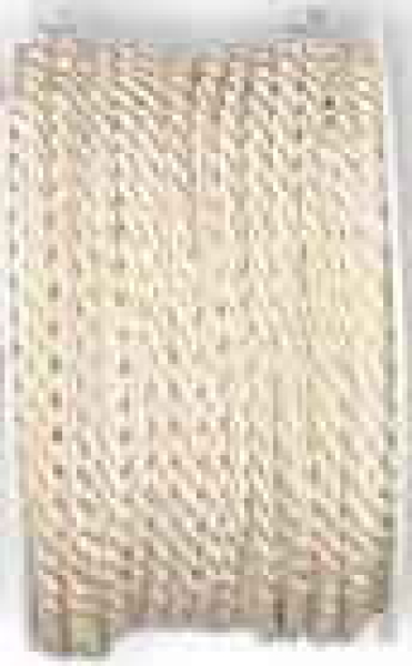 Gedrehte Atlaskordel, 4 mm, cream