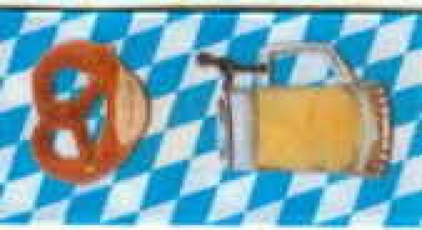 Geschenkband Oktoberfest, 25 mm breit