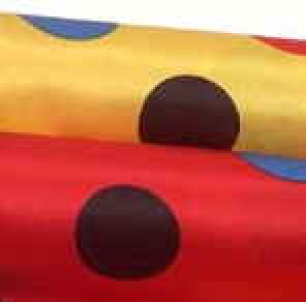 Samba, yellow, carnival fabric, 150 cm