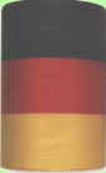 Nationalband Moiré schwarz-rot-gold, 125 mm x 25 m