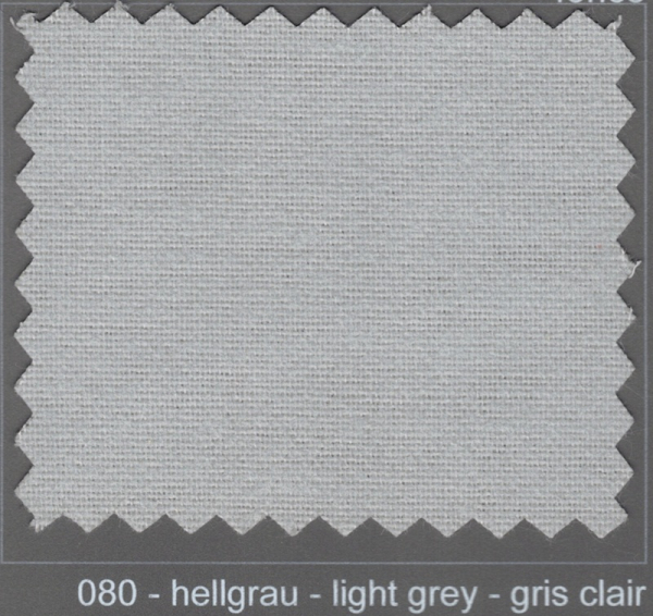 Deko Molton B1, 300 cm, 160 g/m², hellgrau, 60 m