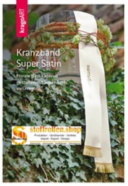 Kranzband Super Satin Musterkarte
