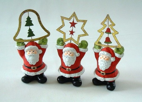Weihnachtsmann m.Zinkornament