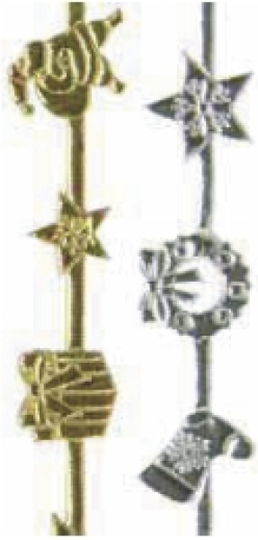 Selbstklebendes Band, gold, 15 mm breit