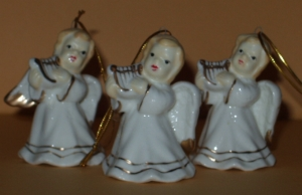 Weihnachtsengel Porzellan