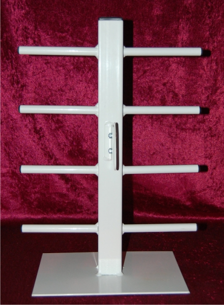 Kräuselbandabroller für 8 Rollen - Stand-Halter