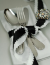 Satinband Double face Picot Musterkarte