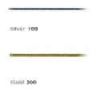 Gummiband, Zugband rund metallic elastisch, gold, 1,7 mm