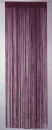Fadenvorhang "Waterfall", aubergine