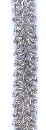 Brokatborte 7 mm breit, silber